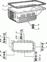 10102/04 КАРТЕР И КРЫШКИ БЛОКА ЦИЛ.