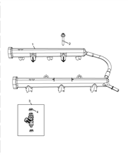10226-020 HYDRAULIC COUNTER AND INJECTORS