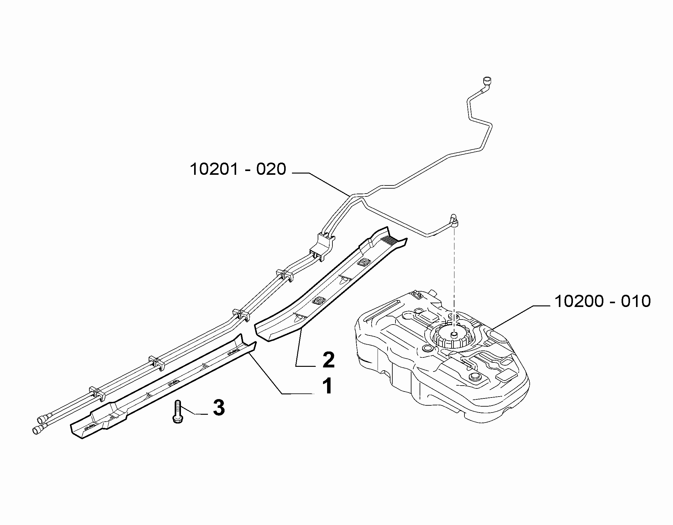 10201-050 FUEL PIPE GUARDS
