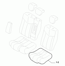 70615/00 REAR SEAT LINING 