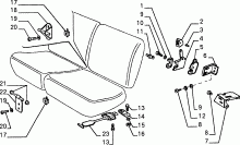 70613/01 REAR SEAT
