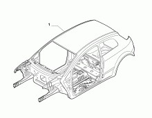 70001-010 СВАРНОЙ КУЗОВ