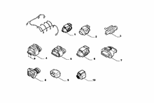 10226-060 ENGINE HARNESS CONNECTORS