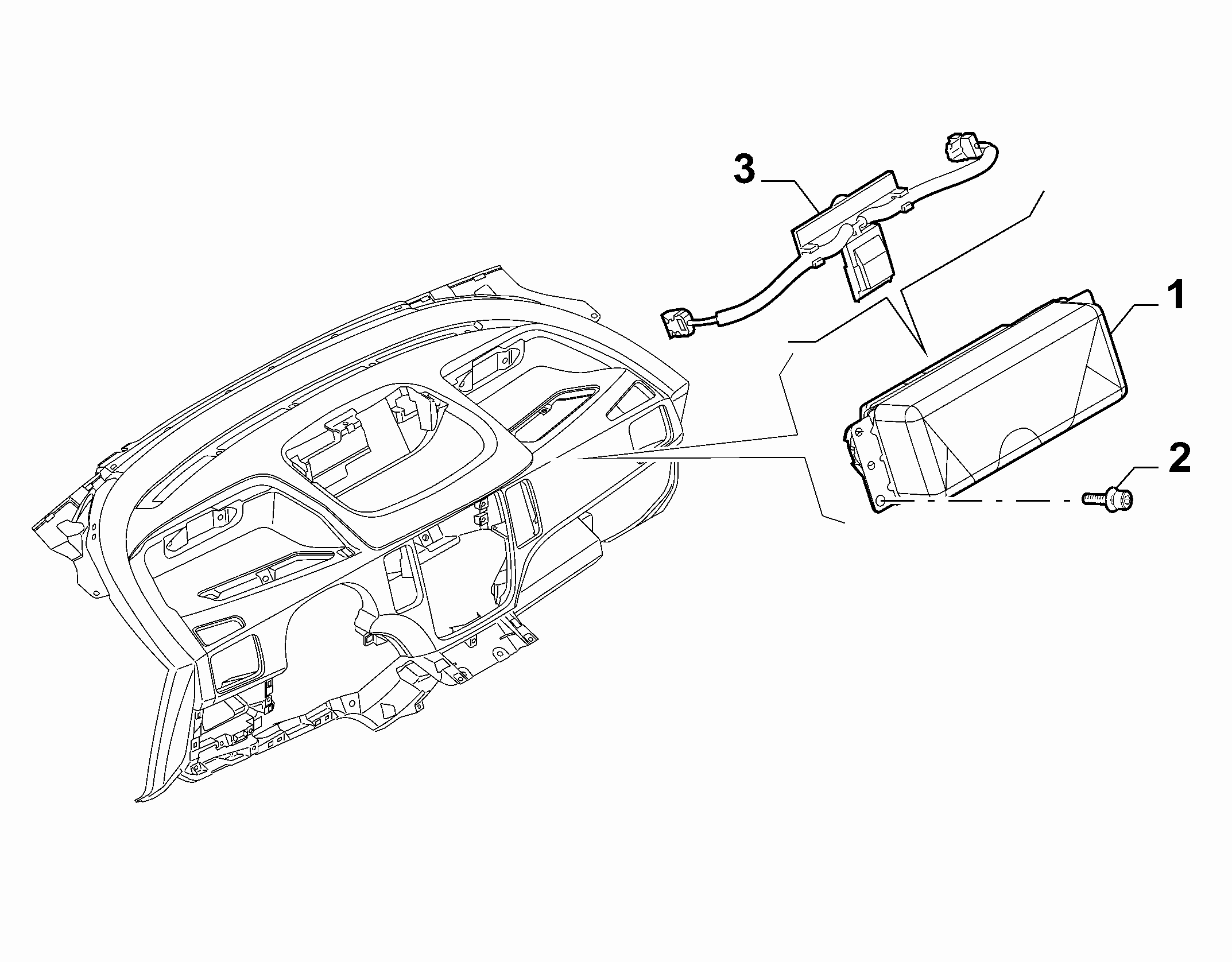 55508-020 PASSENGER AIRBAG