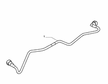 10201-030 ENGINE WELL FUEL PIPES