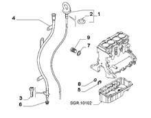 10301-060 DIP STICK, CAP, TRANSMITTER AND PRESSURE ROD