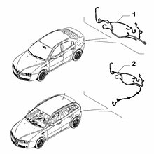 55526-025 TRUNK/REAR DOOR WIRING SET
