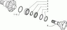 27408/00 ЗУБЧ. ПЕР. РЕД. И ДИФ. ЗАДН. МОСТА