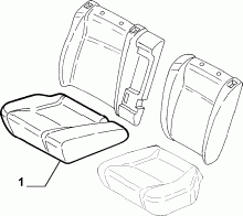 70615/02 REAR SEAT LINING