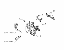 33101-010 RUDDER BAR