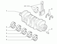 10103-010 ENGINE SHAFT AND HALF BEARING