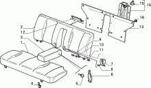 70613/00 REAR SEAT
