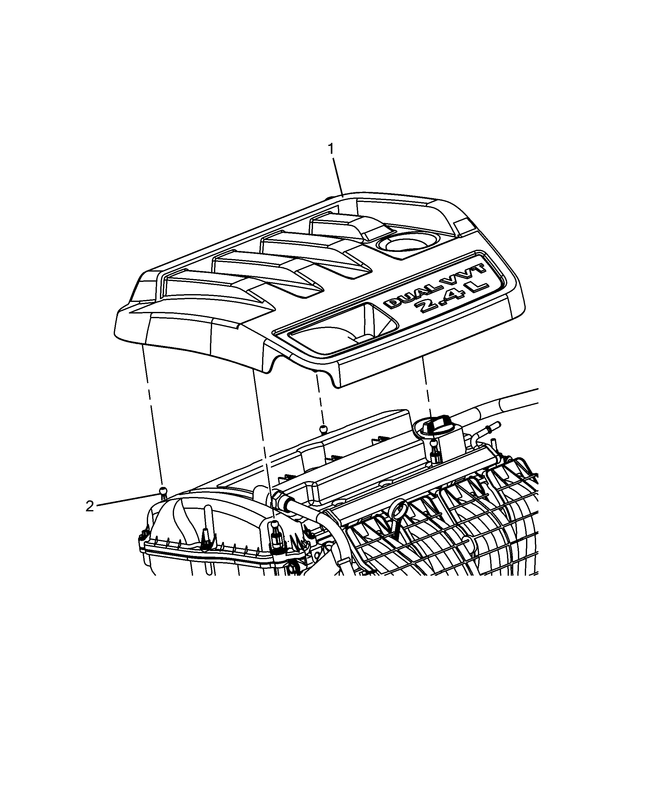 38115-040 ENGINE COVER