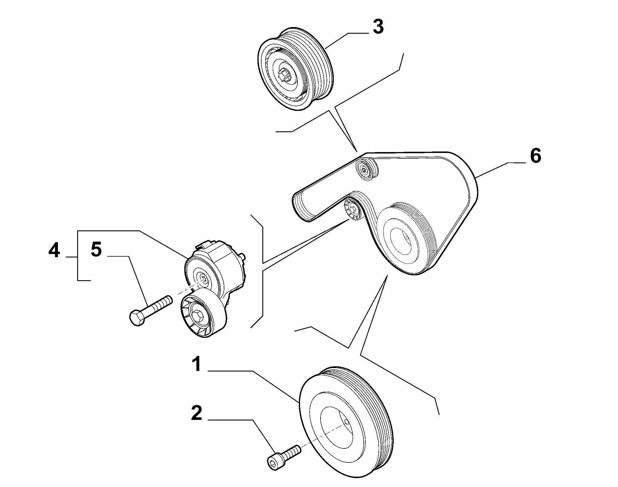 10115-010 BELTS AND PULLEYS