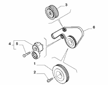 10115-010 BELTS AND PULLEYS