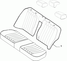 70615/01 REAR SEAT LINING 