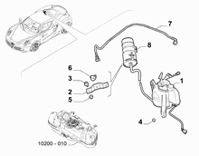 10201-040 FUEL EMISSION FILTER