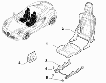 70601-023 SLIDING SEAT FRAMES