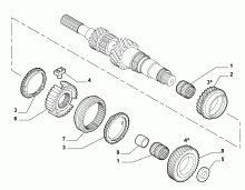 21215-020 GEAR CABLE