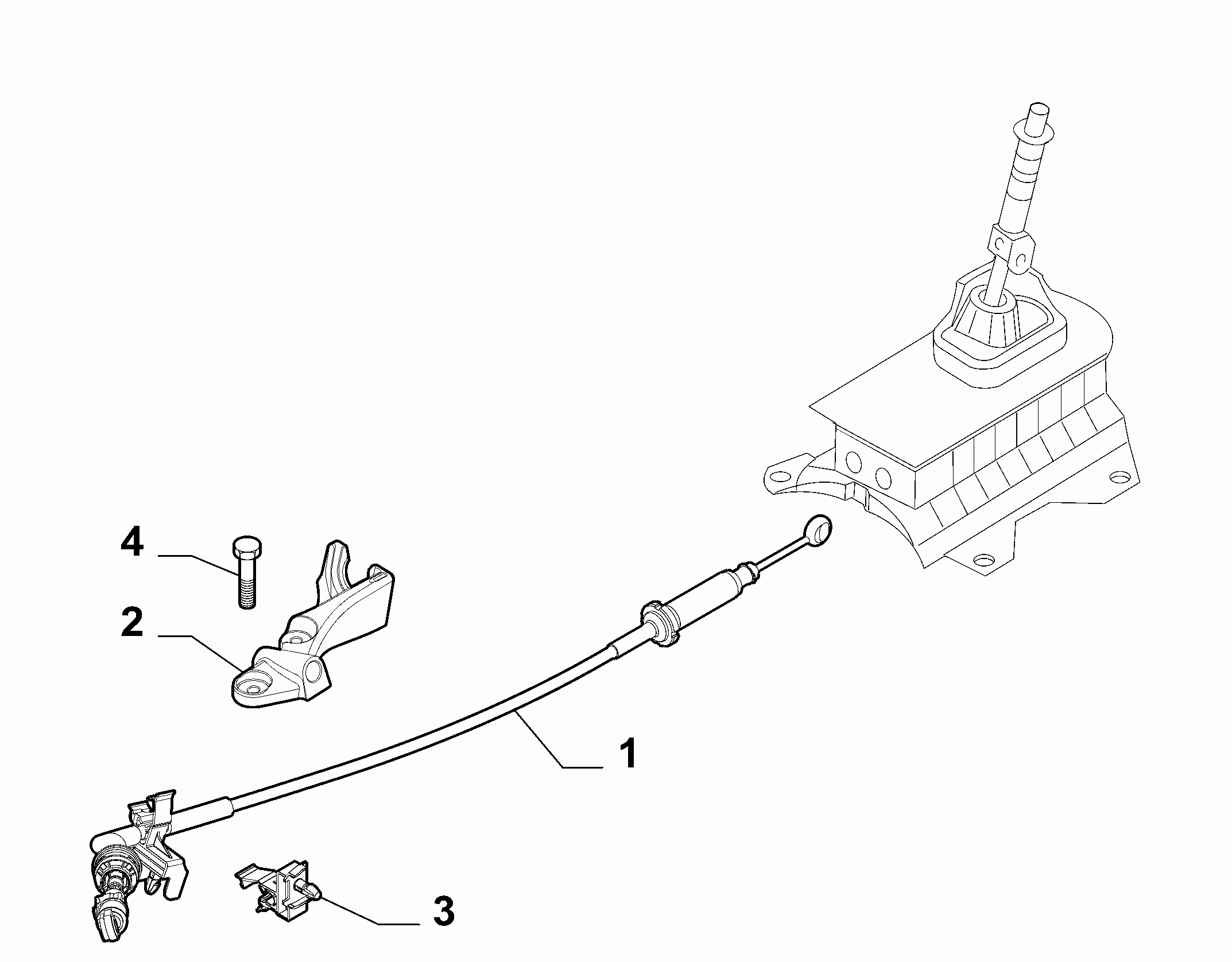 21221-020 GEAR STICK FLEX SHAFT