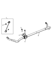 44301-030 CROSS ARM AND TORSION BAR
