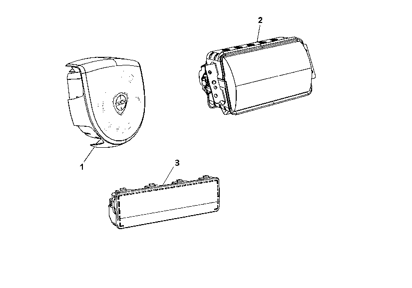 55508-009 FRONT AIRBAGS