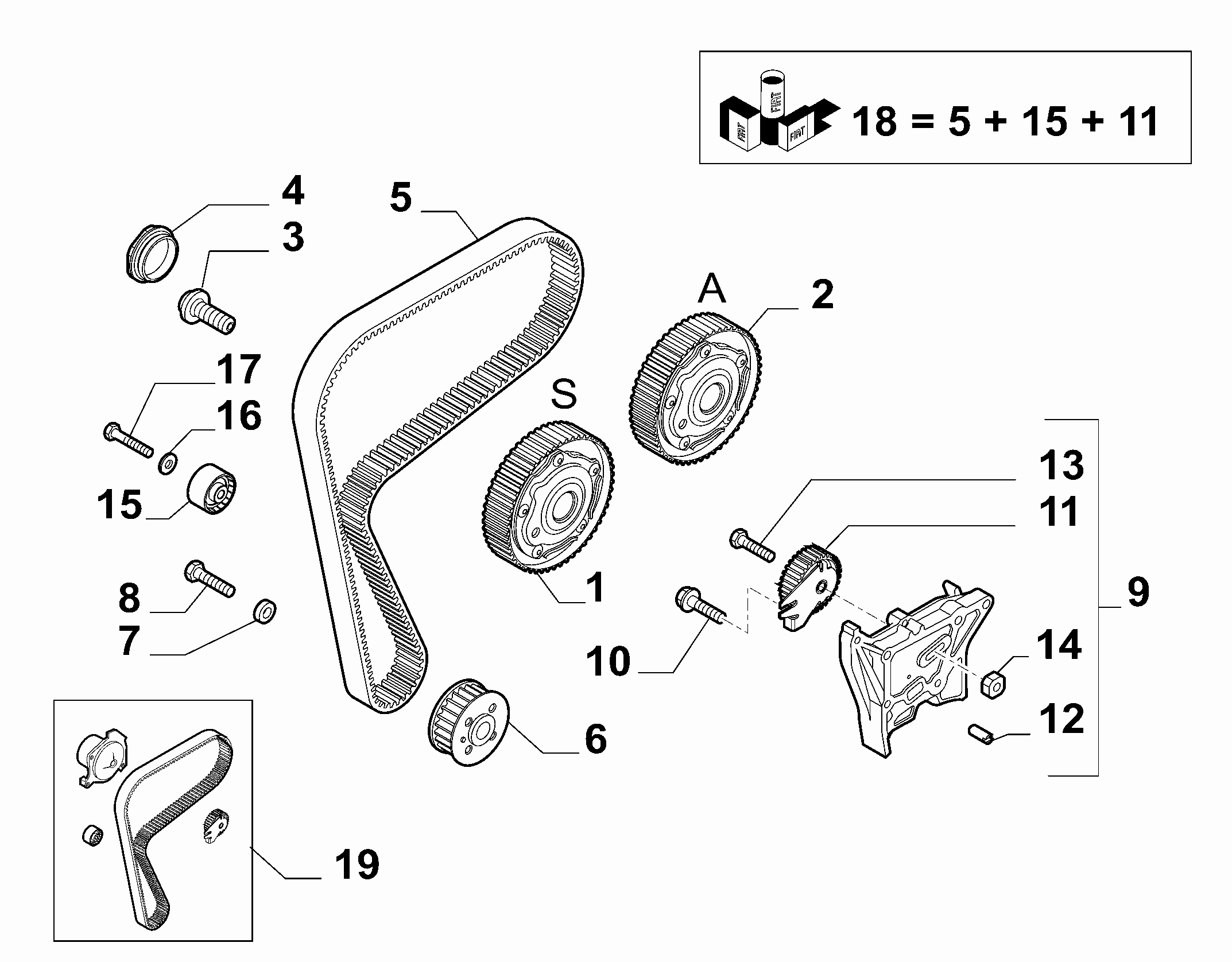 10106-010 ПРИВОД РАСПРЕДВАЛА 