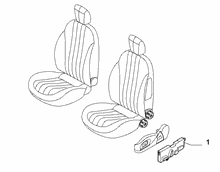 70601-030 FRONT SEAT ADJUSTMENT DEVICES