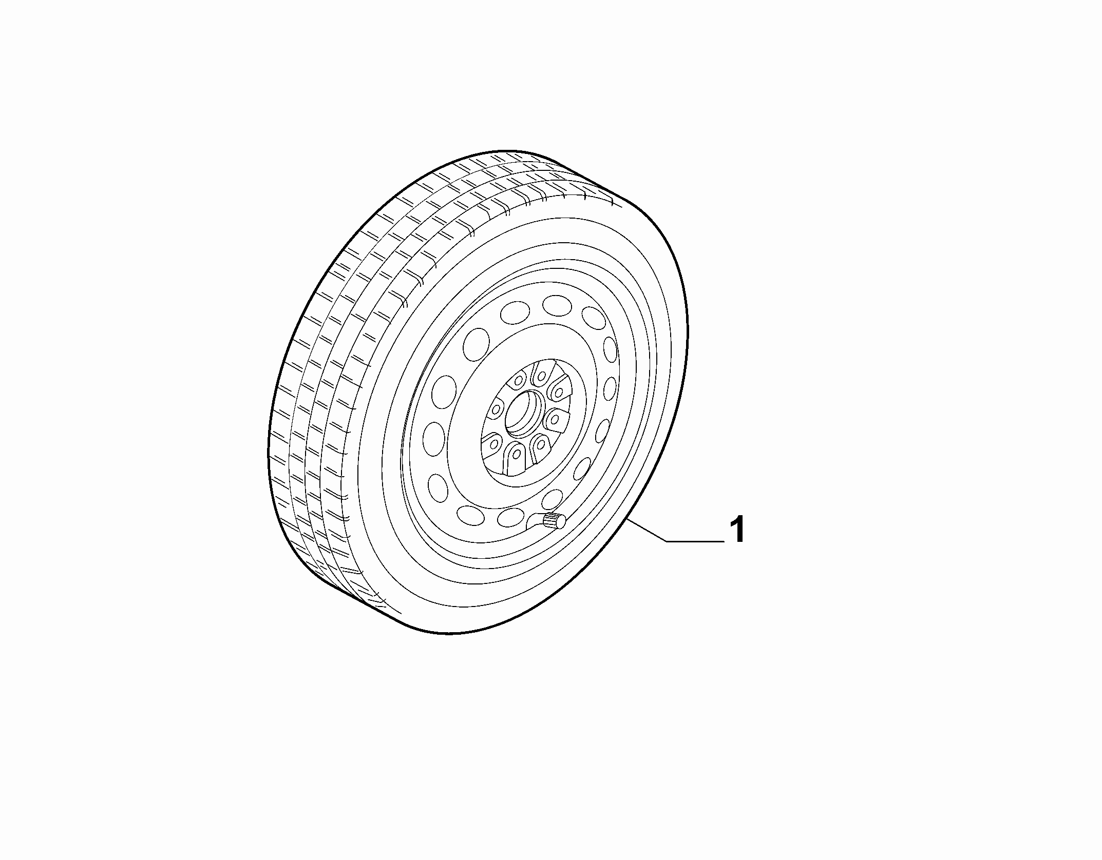 44316-030 SPARE WHEEL