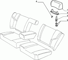 70613/02 REAR SEAT