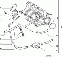 55191346 AIR DUCT SYSTEM