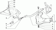 44301/00 ПЕРЕДНЯЯ ПОДВЕСКА 