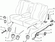 70613/02 REAR SEAT