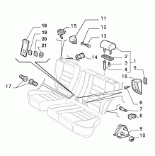 70613/01 REAR SEAT