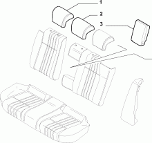 70615/01 REAR SEAT LINING