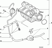 55191347 AIR DUCT SYSTEM