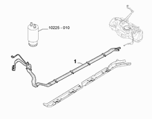 10201-020 UNDERSIDE FUEL PIPES
