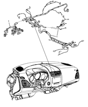 55533-010 DASHBOARD CABLE SET