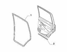 70136-080 REAR DOOR RING GASKET