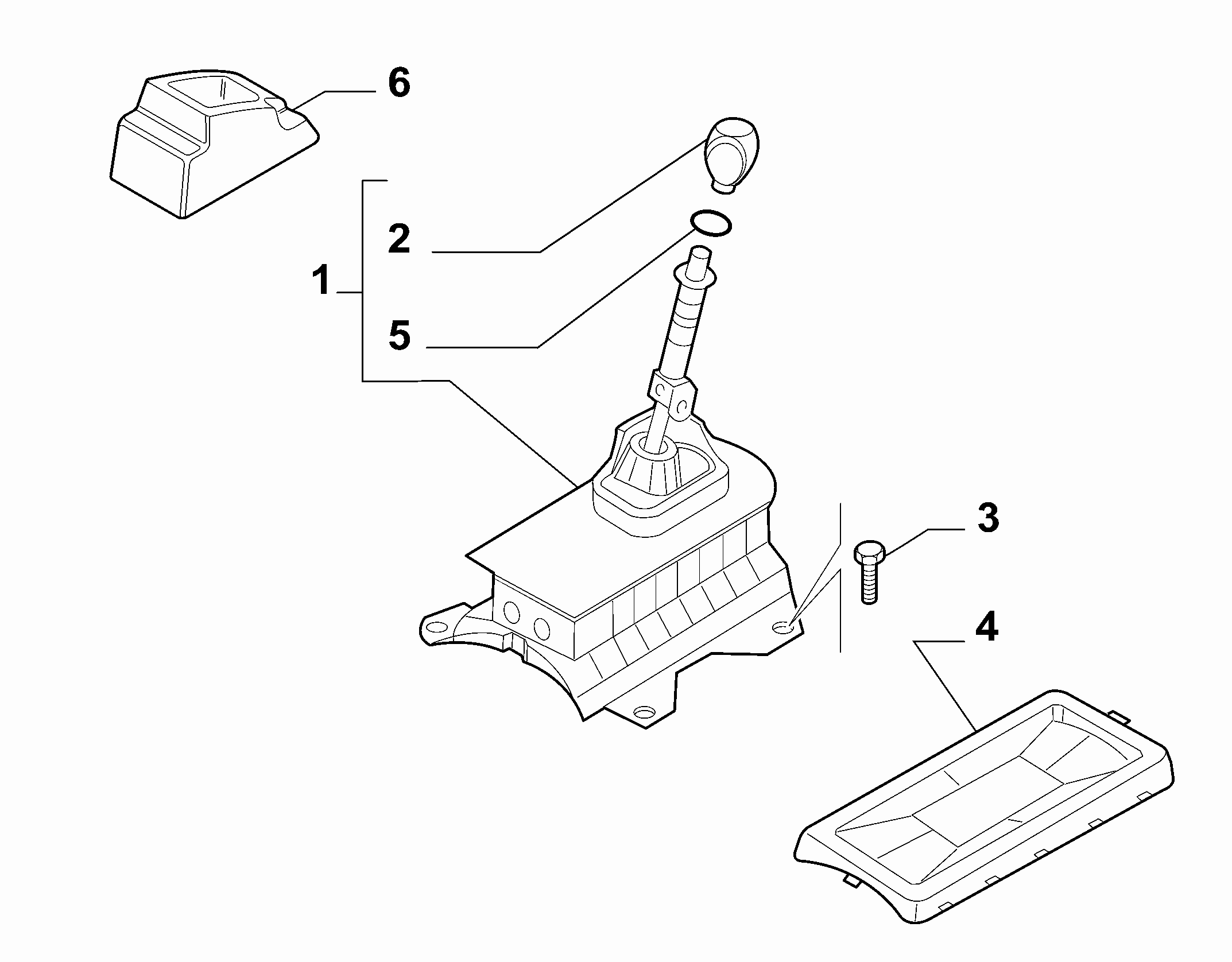 21221-010 GEAR STICK