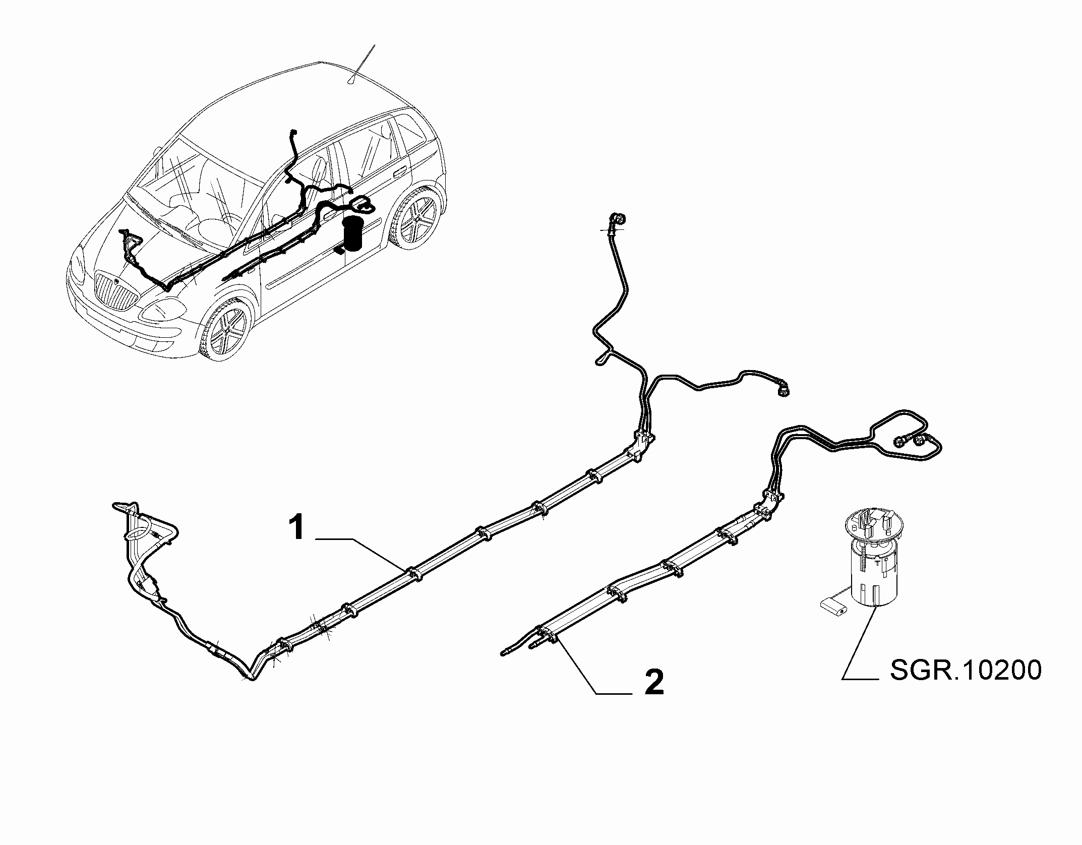 10201-020 UNDERSIDE FUEL PIPES