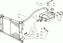 10401/00 РАДИАТОР И ТРУБОПРОВОДЫ