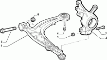 44301-010 SWING ARMS AND MOUNTINGS