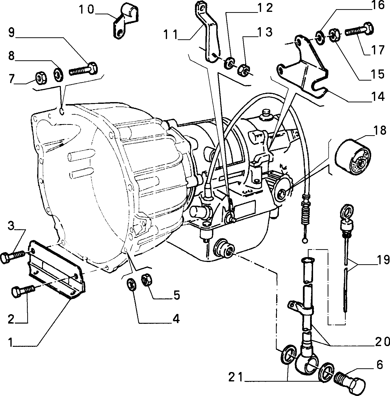 21201/00 АВТОМАТИЧЕСКАЯ КПП