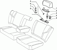 70613/02 REAR SEAT
