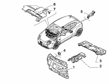 70522-020 PASSENGER COMPARTMENT INSULATION AND PADDING