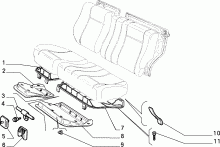 70613/02 REAR SEAT