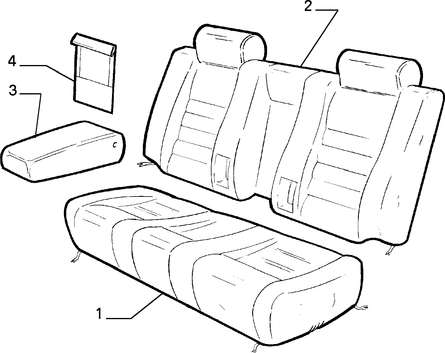 70615/02 REAR SEAT LINING