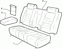 70615/02 REAR SEAT LINING