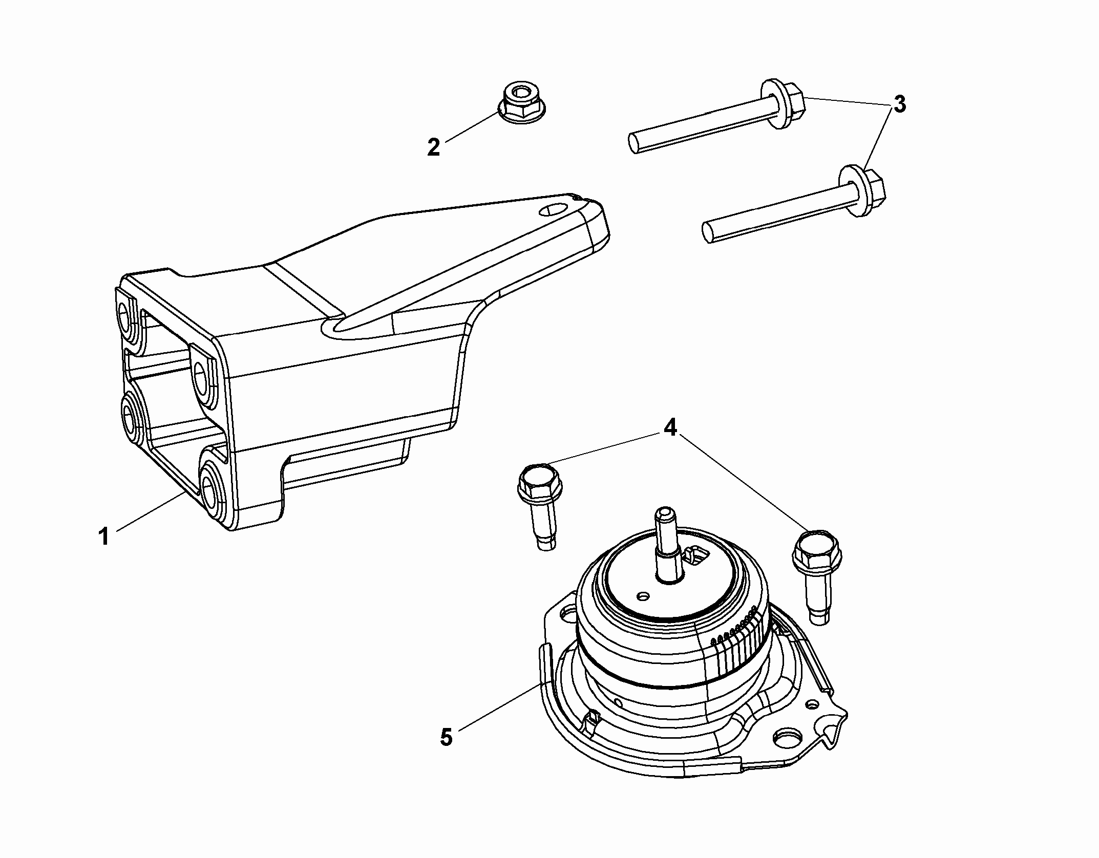 10003-010 ENGINE  SUPPORT